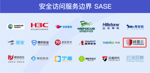 缔盟云获选《2020年网络安全产业链图谱》SASE及云安全代表厂商