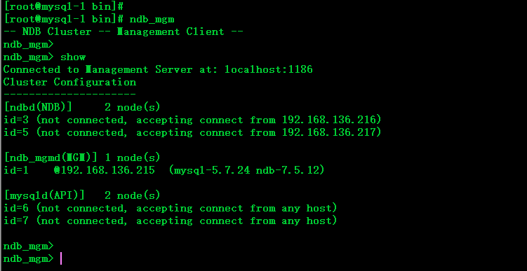 第一篇：mysqlcluster数据库集群的搭建和配置