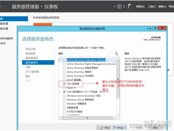 Windows server DNS服务器配置与管理