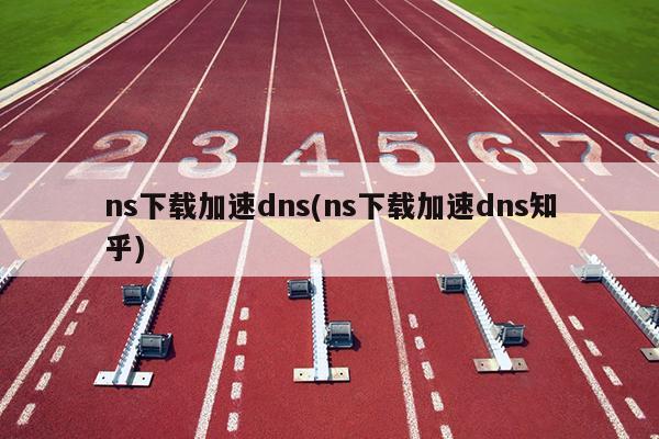 ns下载加速dns(ns下载加速dns知乎)