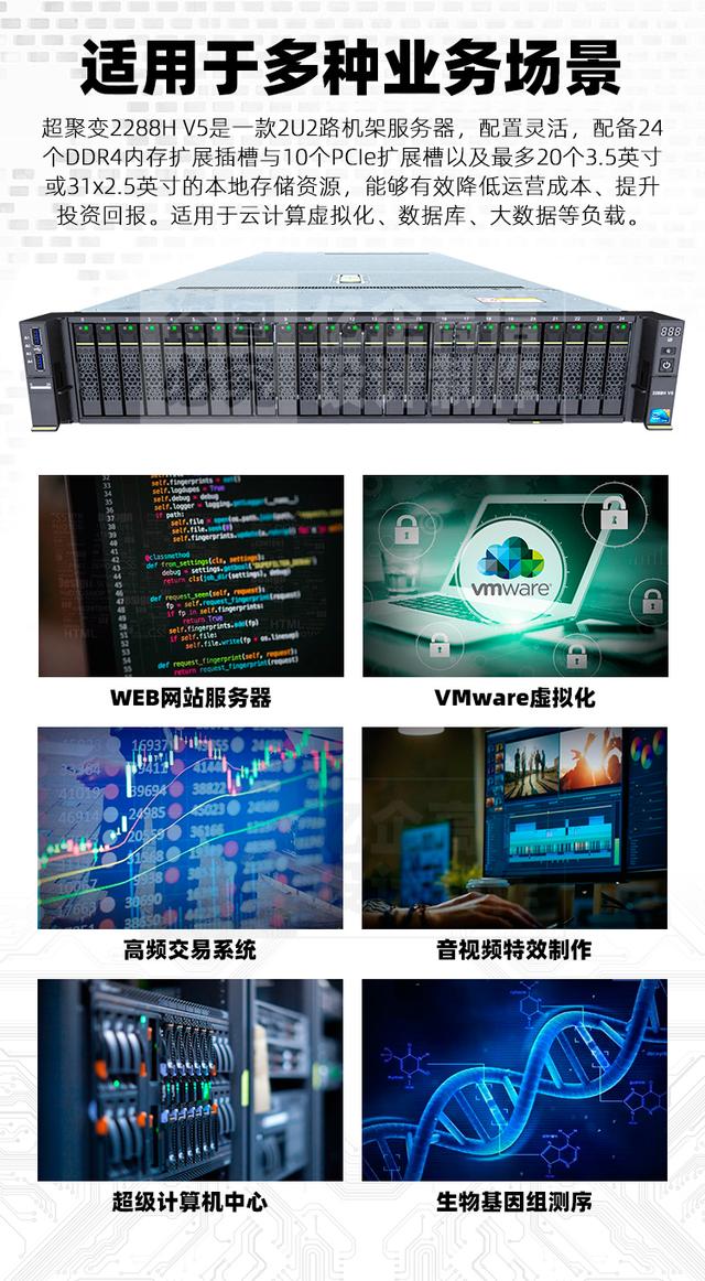 华为(超聚变) 2288H V5服务器配置推荐-成都超聚变服务器总代理商