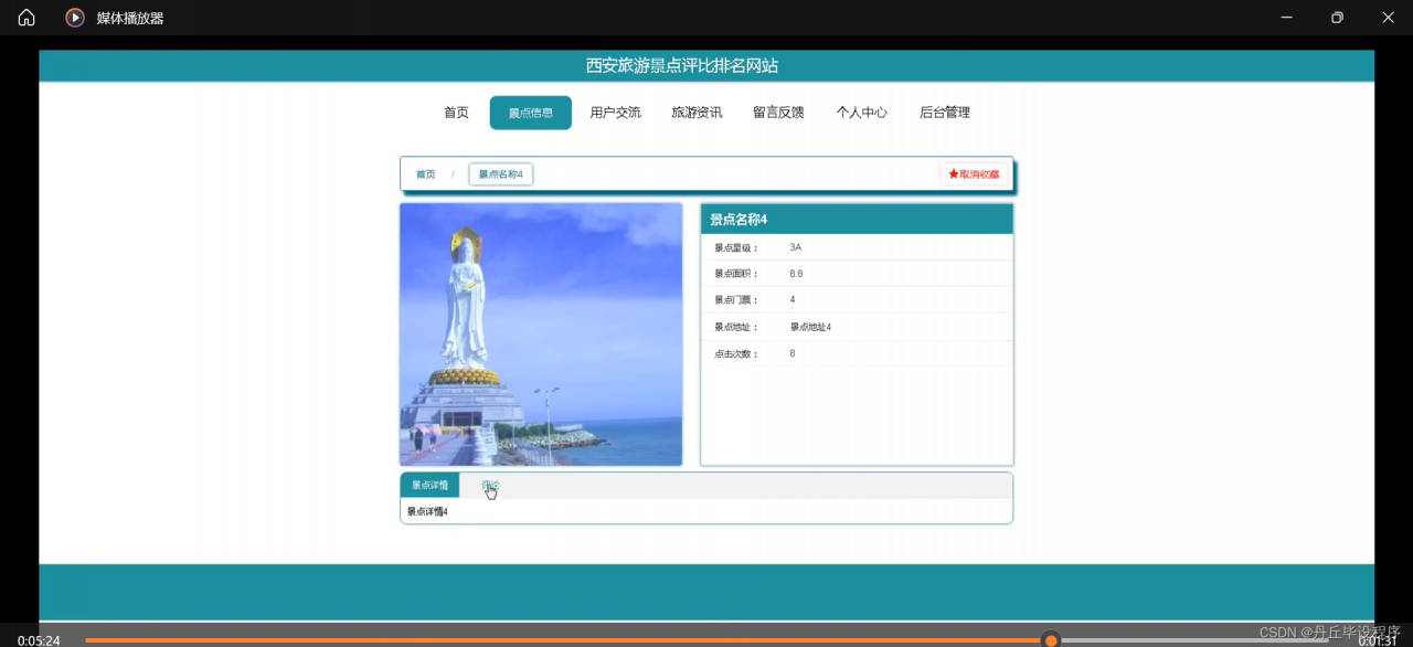 【附源码】JAVA计算机毕业设计西安旅游景点评比排名网站(源码+mysql+文档)